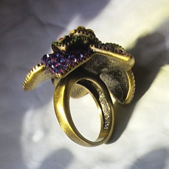 KIRKS FOLLY "Garden Of Eden" Ring. Size 6. - Picture 3 of 16